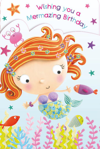 Picture of MERMAZING BIRTHDAY CARD